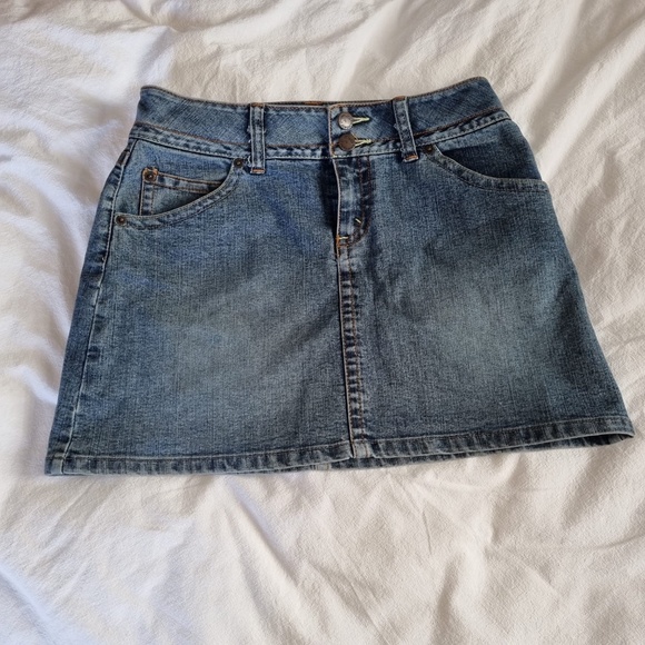 Jordache, Denim Skirt, Small, Blue - Picture 1 of 1